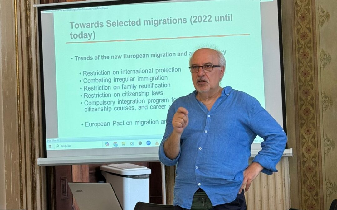 Identidade redefine política migratória na Europa, diz Andrea Rea
